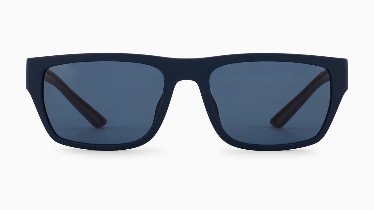 Emporio Armani EA4267U 618580 Bleu mat caoutchouté - vue de face