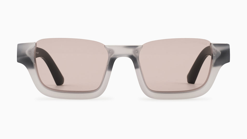 Emporio Armani EA4268U 63677N Havane rayé gris mat - vue de face
