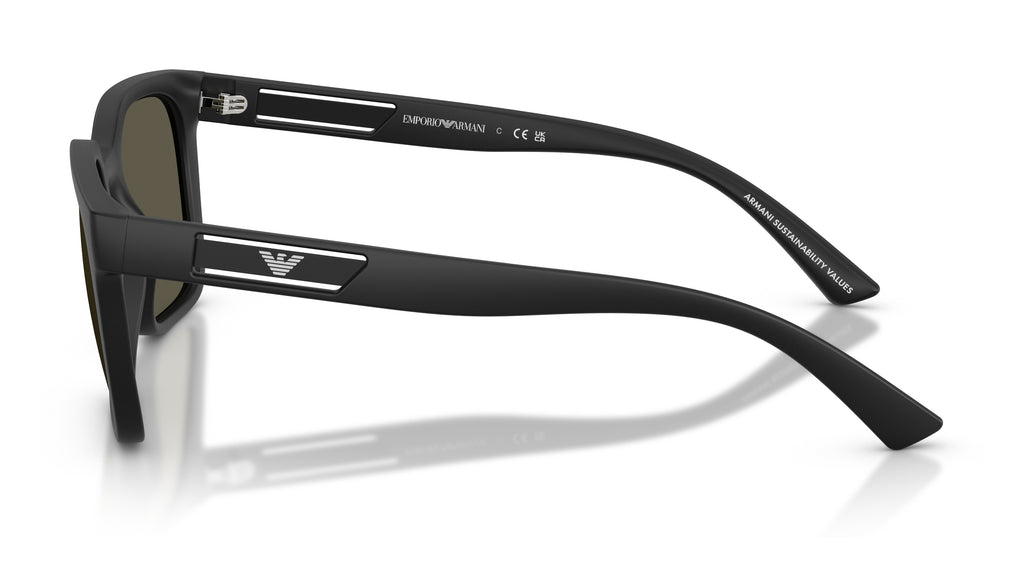 Emporio Armani EA4269 500187 Noir mat - vue de côté