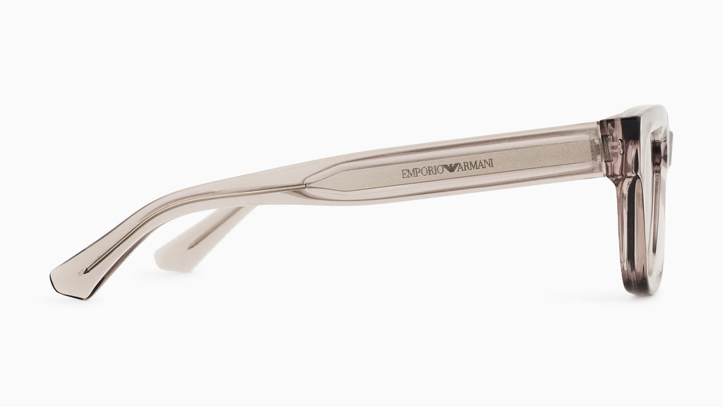 Emporio Armani EA4270 636393 Tundra transparent brillant - vue de côté