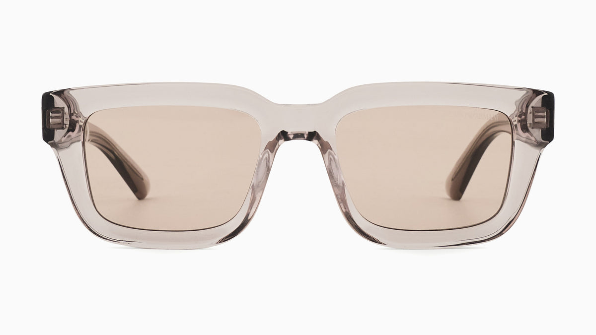 Emporio Armani EA4270 636393 Tundra transparent brillant - vue de face