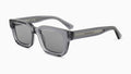 Emporio Armani EA4270 6364/1 Gris transparent brillant - vue trois-quarts
