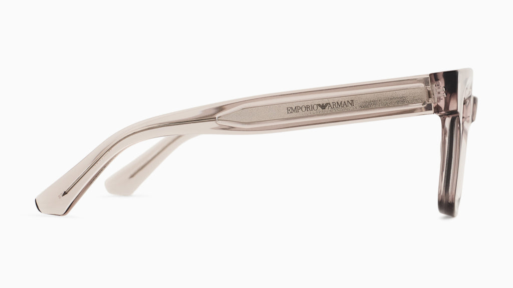 Emporio Armani EA4271 63630A Tundra transparent brillant - vue de côté