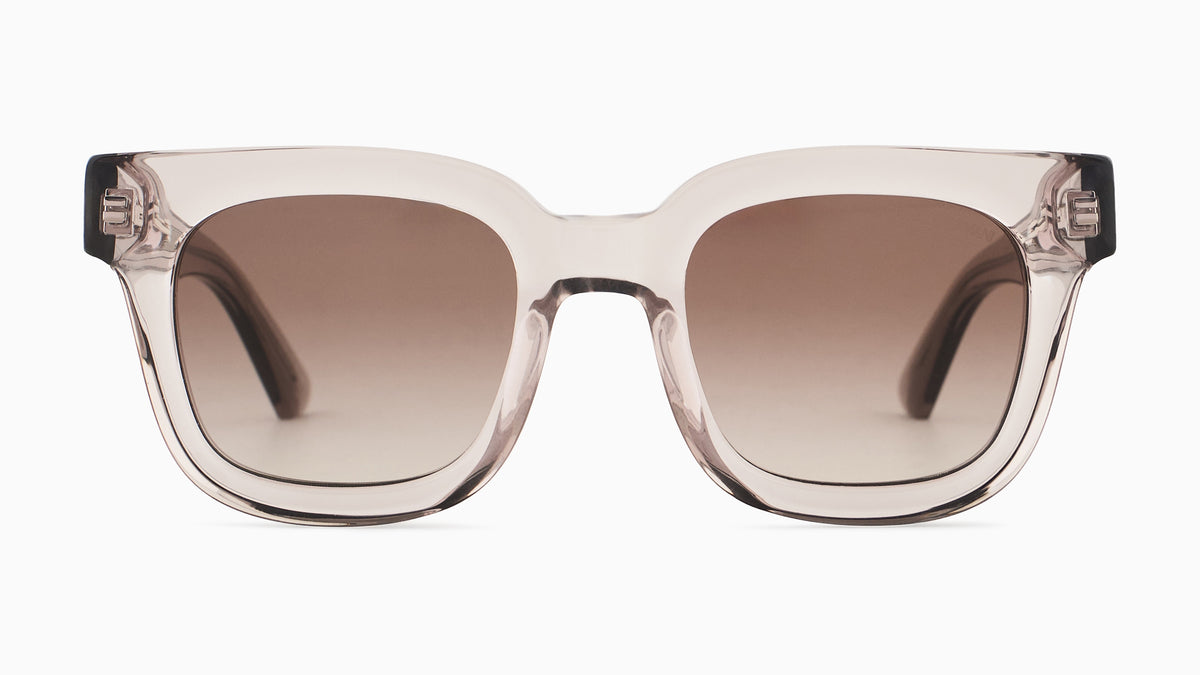 Emporio Armani EA4271 63630A Tundra transparent brillant - vue de face