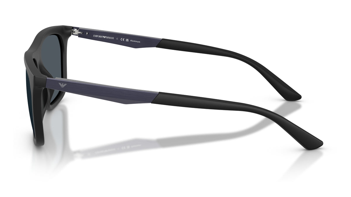 Emporio Armani EA4272U 637387 Noir mat - vue de côté