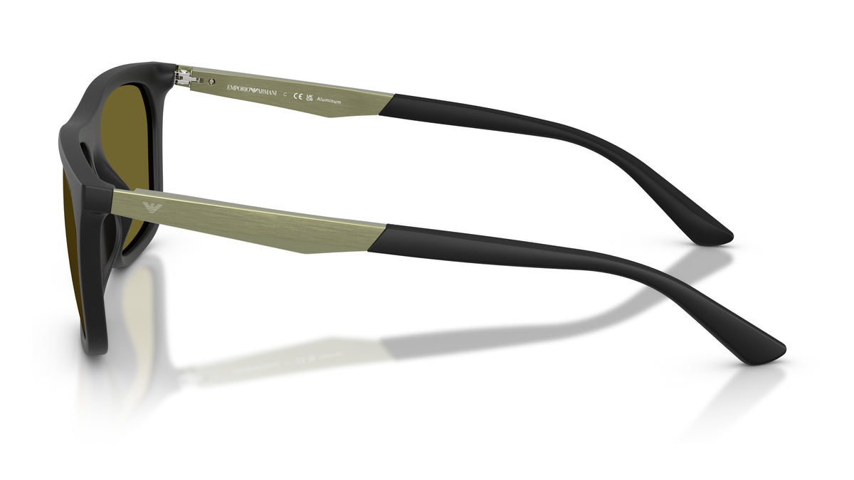Emporio Armani EA4272U 6374/2 Noir mat - vue de côté