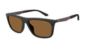 Emporio Armani EA4272U 637573 Noir mat - vue trois-quarts