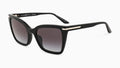 Emporio Armani EA4273BU 50178G Noir brillant - vue trois-quarts