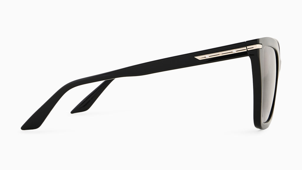 Emporio Armani EA4273BU 50178G Noir brillant - vue de côté