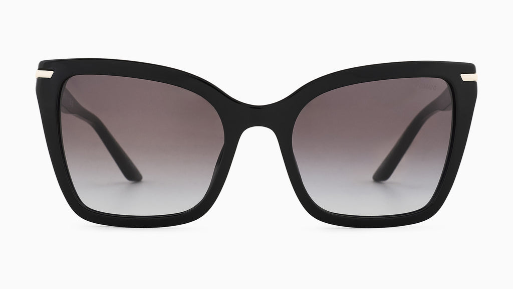 Emporio Armani EA4273BU 50178G Noir brillant - vue de face