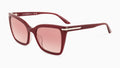 Emporio Armani EA4273BU 6377A5 Bordeaux brillant - vue trois-quarts