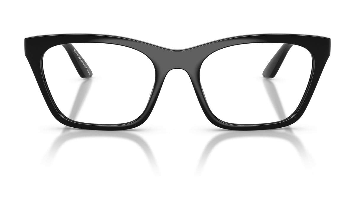 Emporio Armani EA4274BU 50171W Noir brillant - vue de face