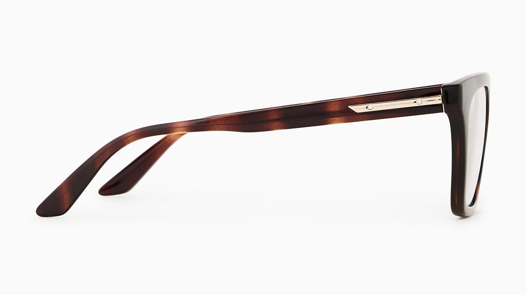 Emporio Armani EA4274BU 50261W Havane brillant - vue de côté