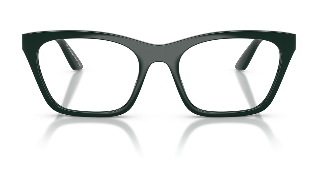 Emporio Armani EA4274BU 63801W Vert foncé brillant - vue de face