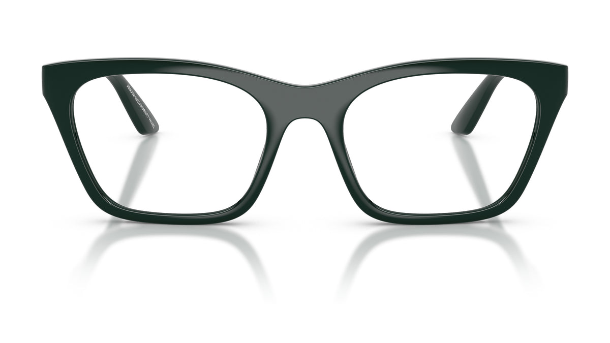 Emporio Armani EA4274BU 63801W Vert foncé brillant - vue de face