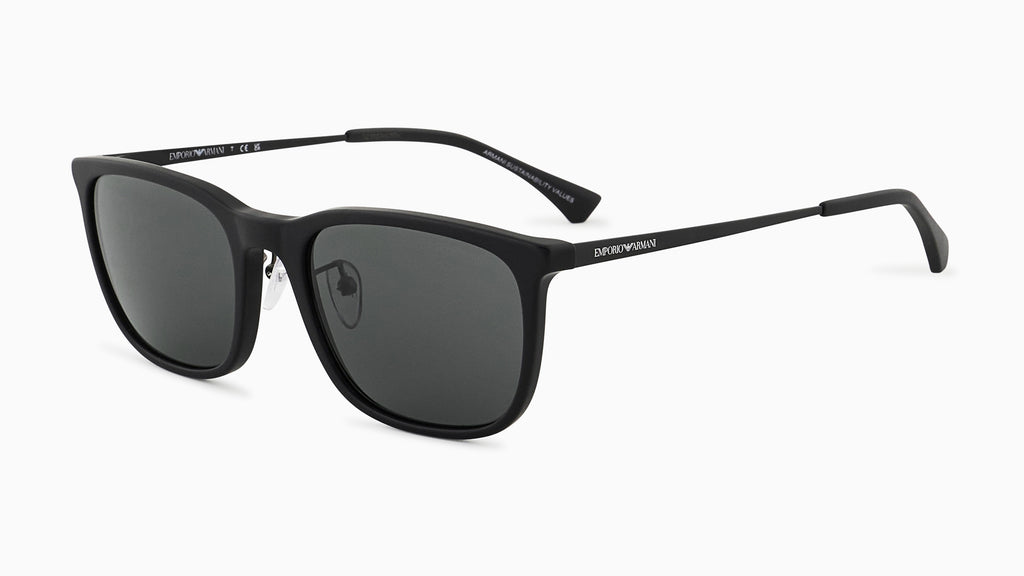Emporio Armani EA4275D 500187 Noir mat - vue trois-quarts