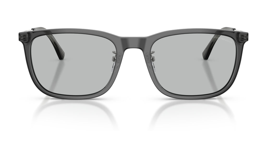 Emporio Armani EA4275D 502987 Gris transparent brillant - vue de face