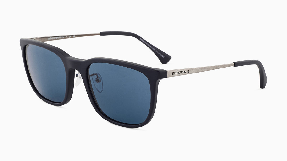Emporio Armani EA4275D 508880 Bleu mat - vue trois-quarts