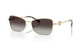 Michael Kors Andros MK1187 10148G Or clair - Gris dégradé - vue trois-quarts