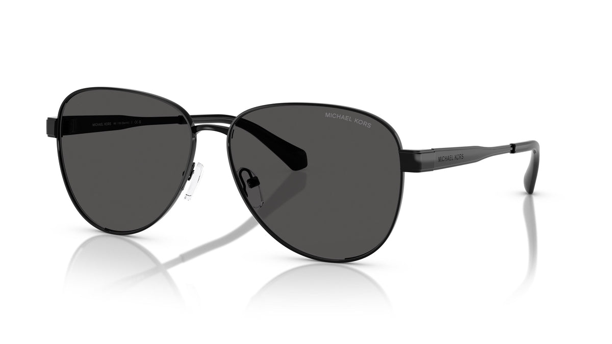 Michael Kors MK1160 100587 Noir brillant - vue trois-quarts