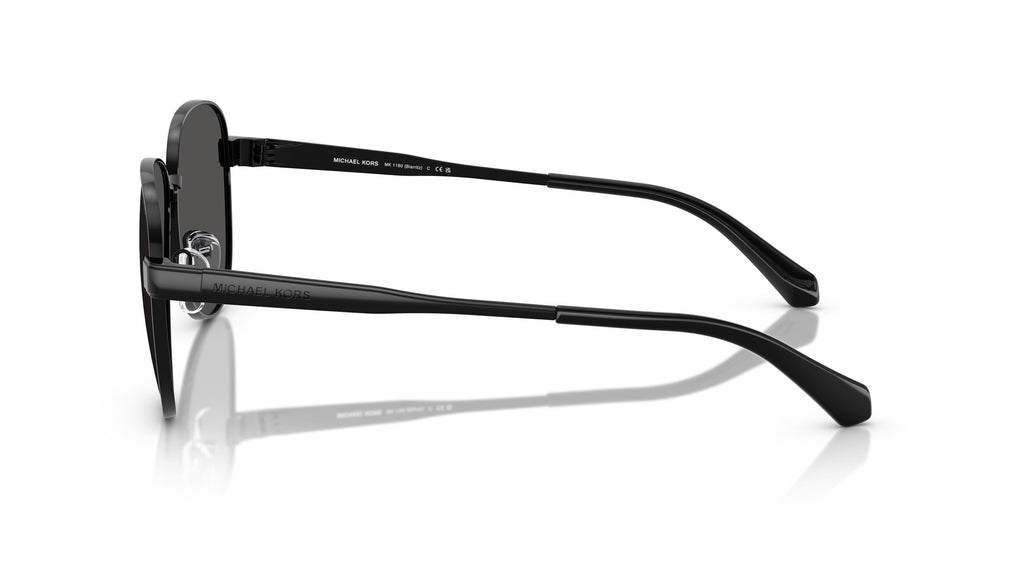 Michael Kors MK1160 100587 Noir brillant - vue de côté