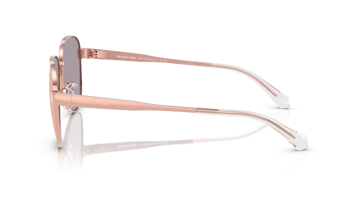Michael Kors MK1160 11086X Or rose - vue de côté