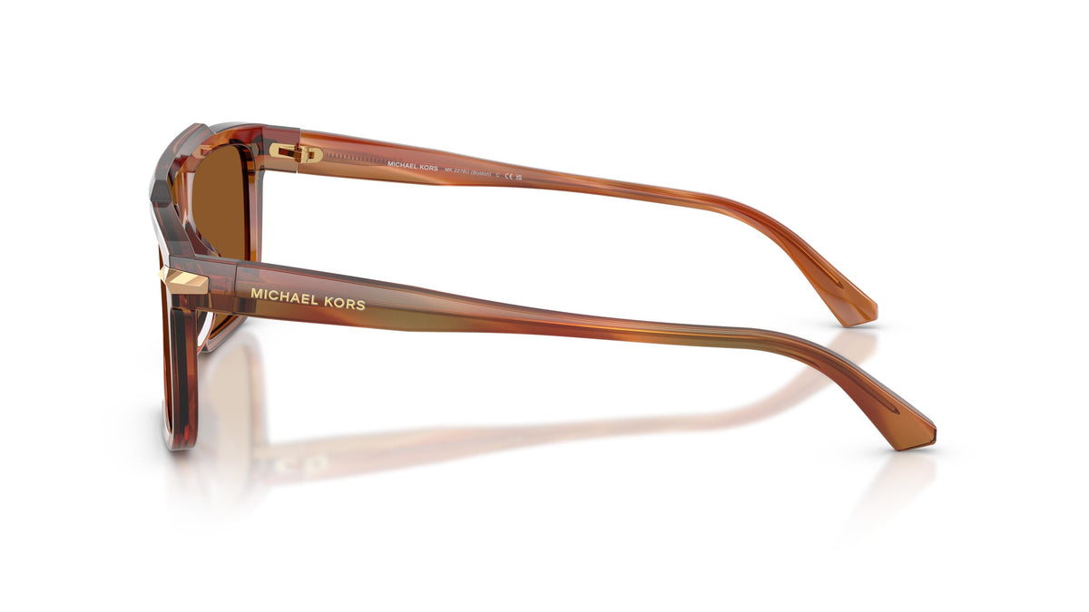 Michael Kors MK2278U 403973 Corne marron - vue de côté