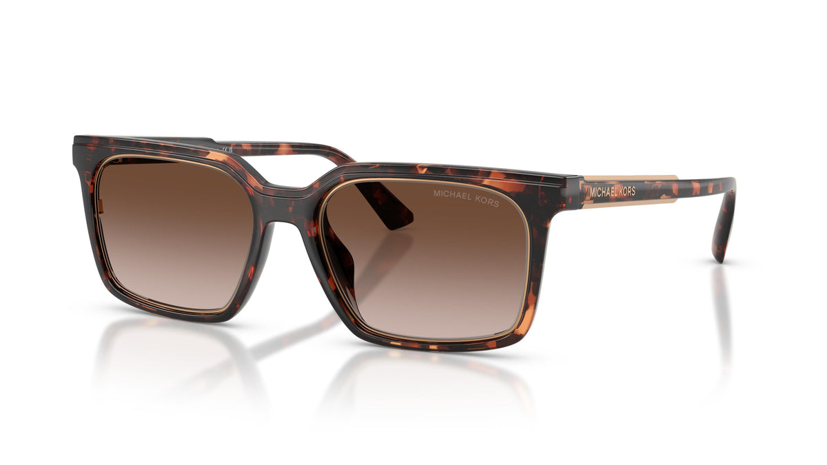 Michael Kors MK2282U 300613 Écaille foncée - vue trois-quarts