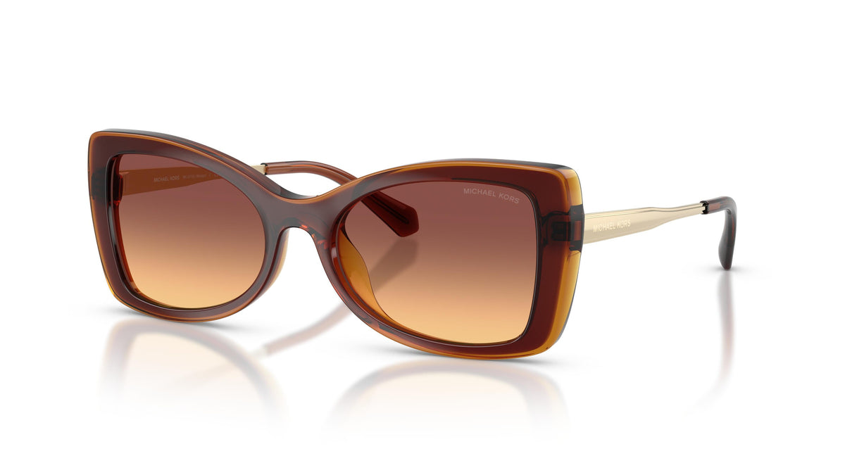Michael Kors MK2272U 311378 Marron foncé - vue trois-quarts