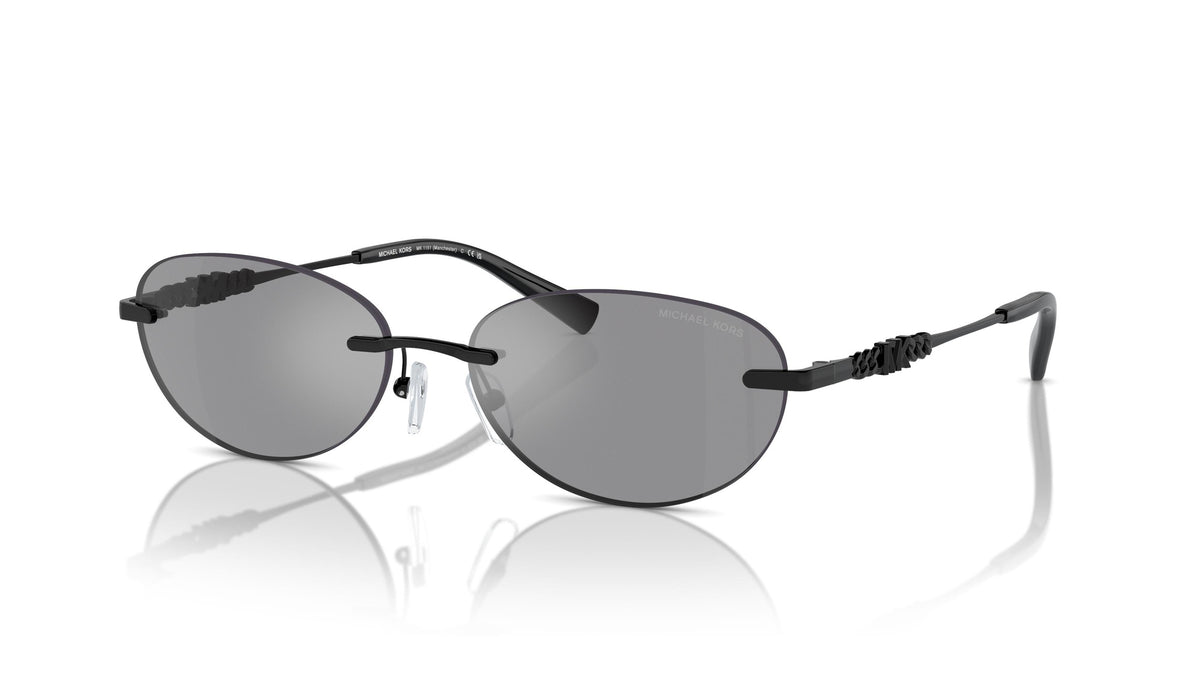Michael Kors MK1151 10051 Gris miroir - vue trois-quarts