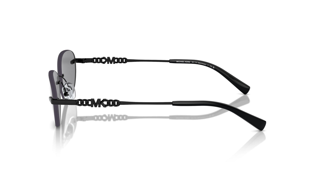 Michael Kors MK1151 10051 Gris miroir - vue de côté