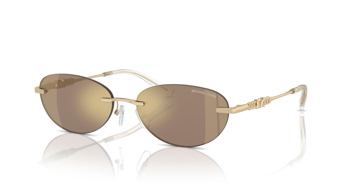 Michael Kors MK1151 10145A Marron miroir - vue trois-quarts