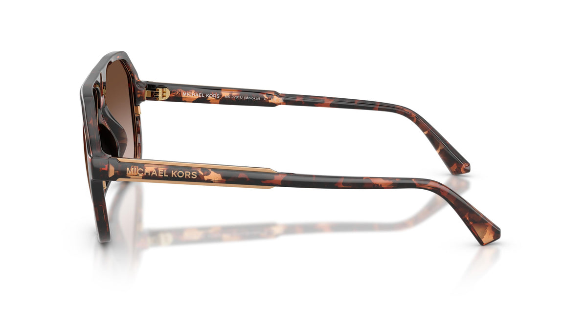 Michael Kors MK2281U 300613 Écaille foncée - vue de côté