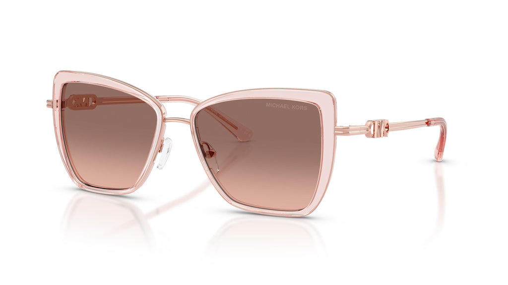 Michael Kors MK1178 310113 Rose transparent - vue trois-quarts