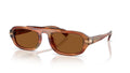 Michael Kors MK2279U 403973 Corne marron - vue trois-quarts
