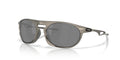 Oakley OO4065 406505 Gunmetal mat - vue trois-quarts