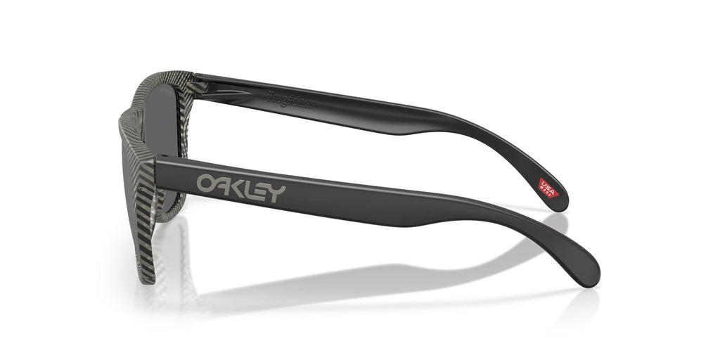 Oakley OO9013 9013M0 Gris mat ink fingerprint - vue de côté