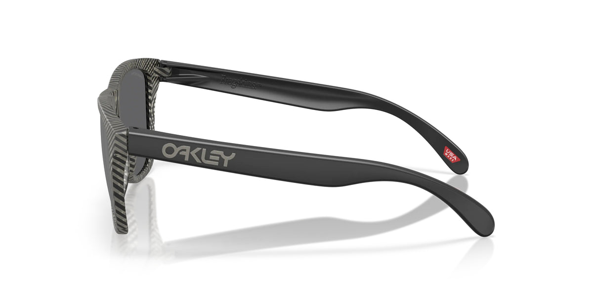 Oakley OO9013 9013M0 Gris mat ink fingerprint - vue de côté
