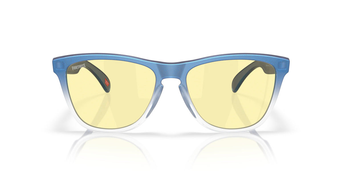 Oakley OO9013 9013M4 Mat cyan bleu transparent shift fade - vue de face