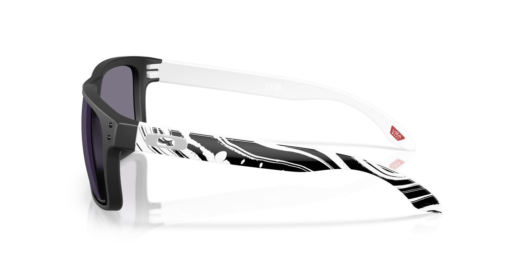 Oakley OO9102 9102Z5 Noir mat - vue de côté