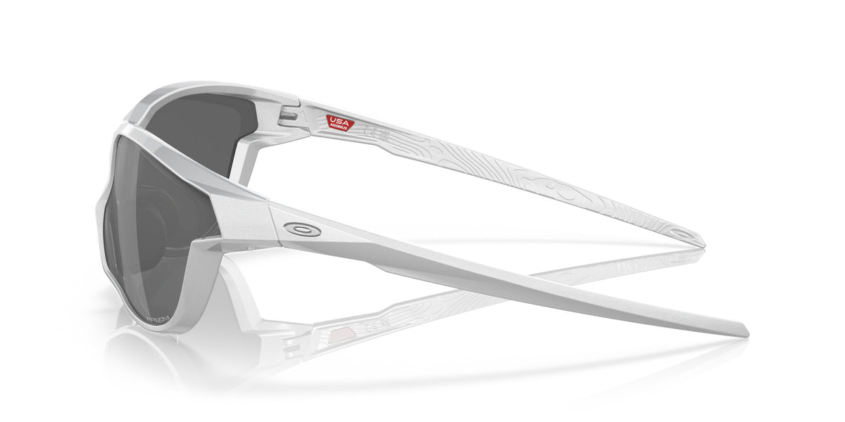 Oakley OO9227 922704 X argent - vue de côté