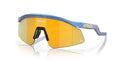 Oakley OO9229 922918 Mat cyan bleu transparent shift - vue trois-quarts