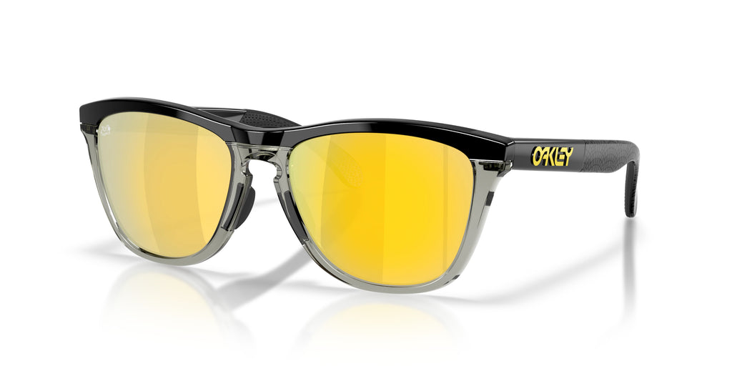 Oakley OO9284 928418 Noir brillant - vue trois-quarts