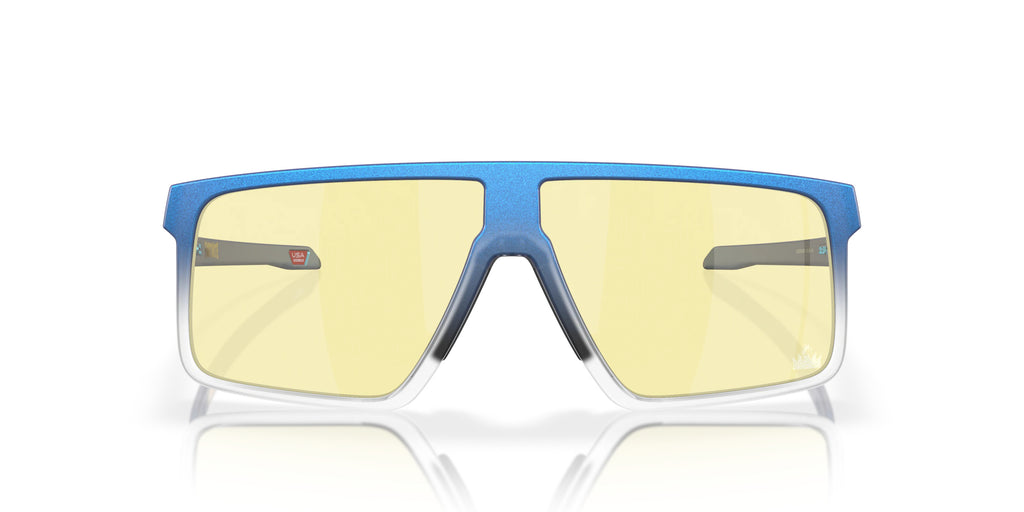 Oakley OO9285 928505 Mat cyan bleu transparent shift - vue de face