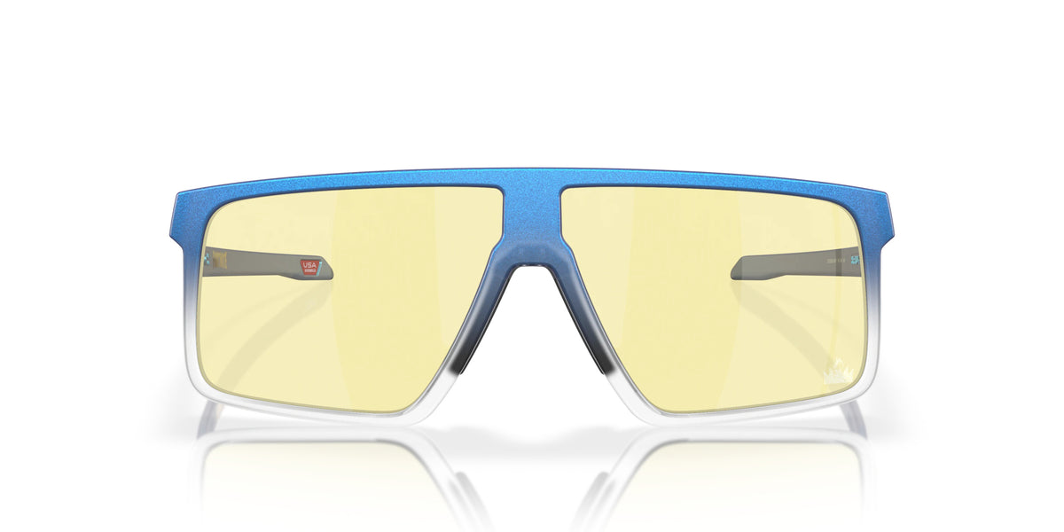 Oakley OO9285 928505 Mat cyan bleu transparent shift - vue de face