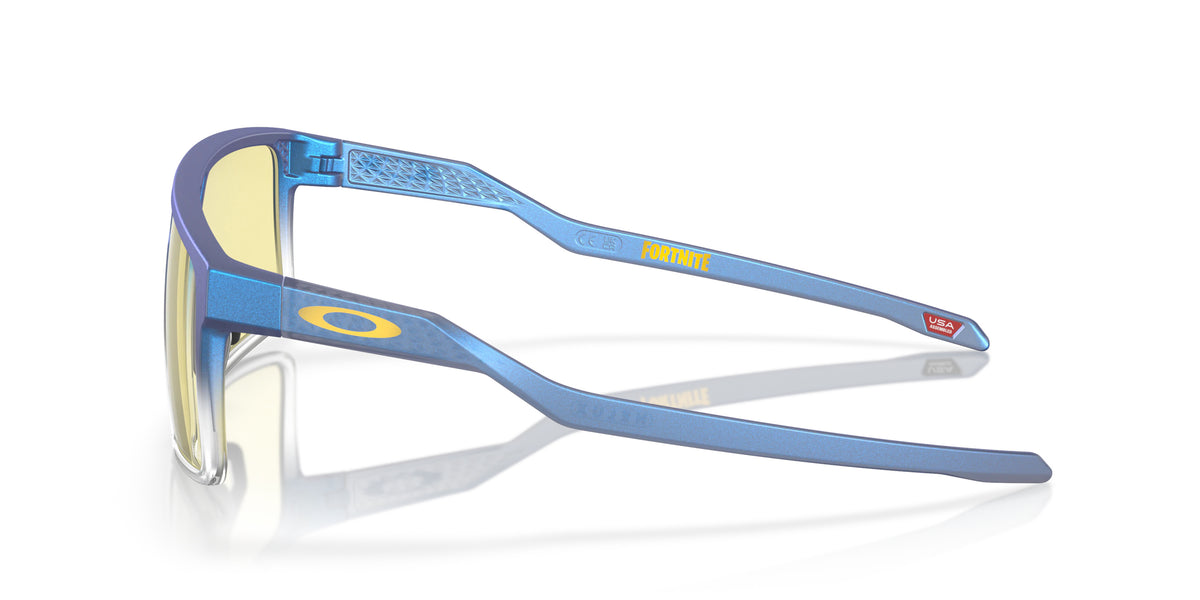 Oakley OO9285 928505 Mat cyan bleu transparent shift - vue de côté