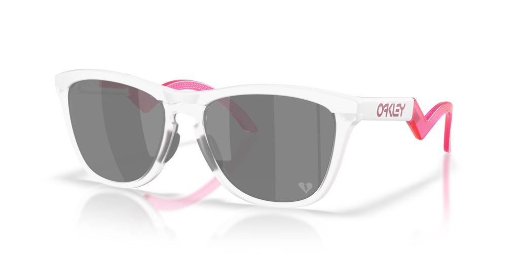 Oakley OO9289 928910 Blanc mat - vue trois-quarts