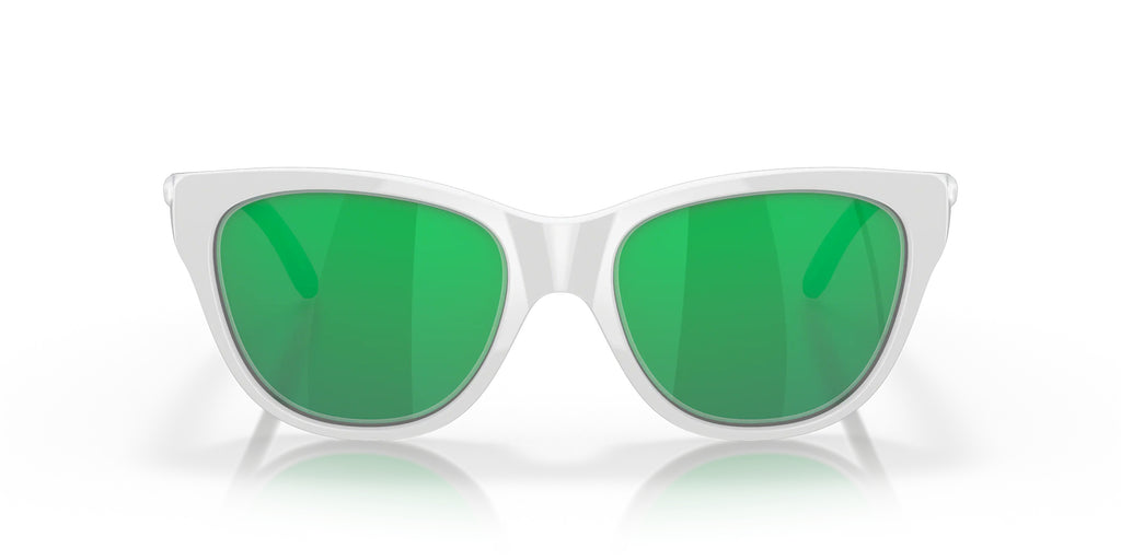 Oakley OO9357 935704 Blanc brillant - vue de face