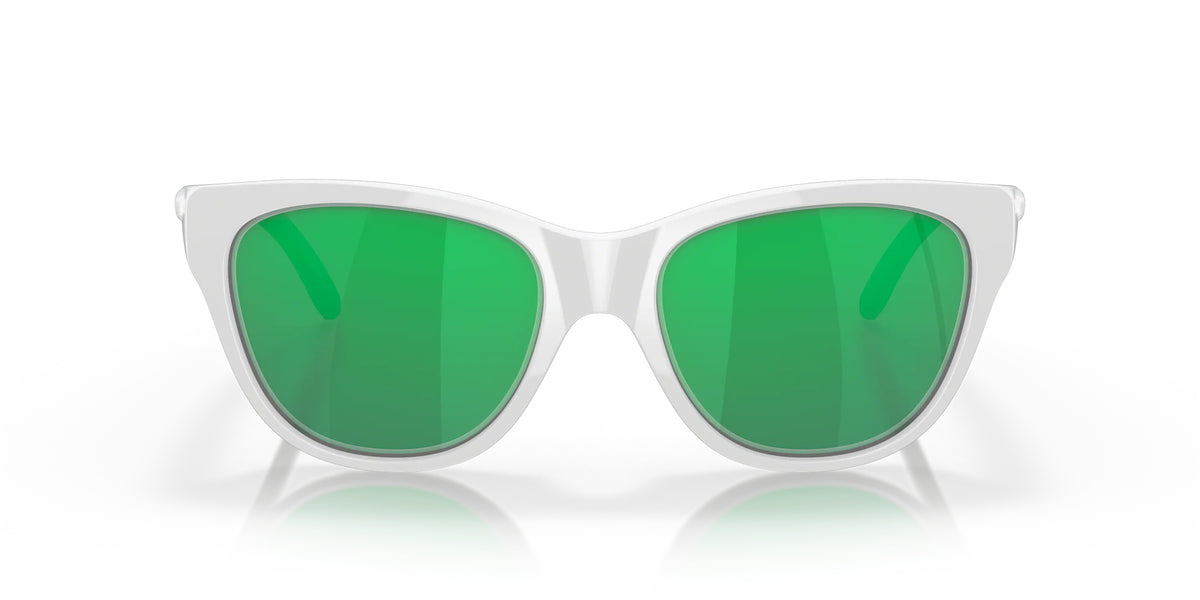 Oakley OO9357 935704 Blanc brillant - vue de face