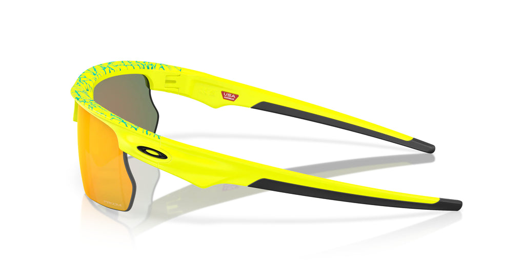 Oakley OO9400 940013 Mat tennis ball jaune celeste neuron - vue de côté